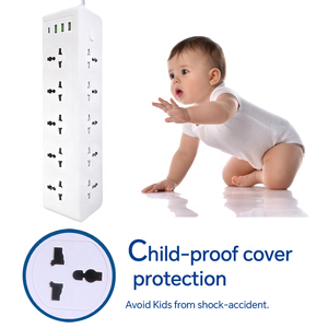 جودة عالية 10 طريقة شريط حامي عرام مأخذ كهربائي عالمي للخدمة الشاقة - Product Image 2