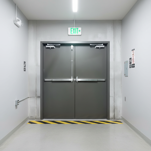 <span class=keywords><strong>Porte</strong></span> coupe-feu en acier ignifuge et étanche avec design personnalisé pour usage résidentiel moderne, applications hospitalières et hôtelières - Product Image 4