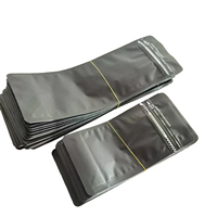 Sachet Doypack à fond plat et soufflet latéral en aluminium et PP pour l'emballage de chips et de pizzas