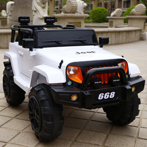 بطارية 12 فولت تعمل بالتحكم عن بعد ولجنسامين على لعبة مع عجلات بو هدية عيد الميلاد المثالية - Product Image 2