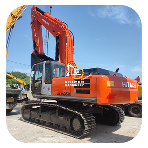 Excavatrice Hitachi ZX350 avec moteur Isuzu AH-6HK1X pour l'agriculture et la construction, marque japonaise, haute qualité, faible nombre d'heures de fonctionnement, ZX200, ZX120 - Product Image 1