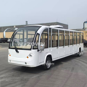 Prix d'usine ZOWN Voiture électrique touristique miniature personnalisée pour enfants, bus navette, design dessin animé, 2 places, vitesse 45-50 km/h, batterie au plomb-acide - Product Image 4