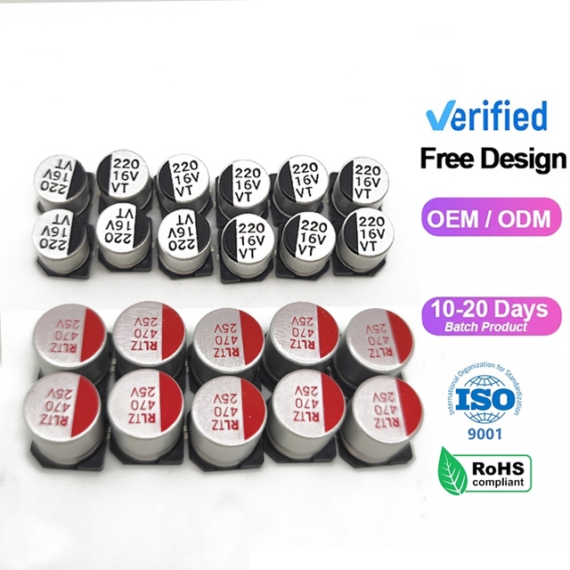 Wholesale Price 330UF 10V 6.3*7.7Mm Smart Instruments Aluminum High Cost Performance Smd Electrolytic Capacitor..
