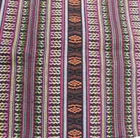 Tissu sadu jacquard à fleurs de style ethnique, étoffe jacquard personnalisé pour meubles et canapés
