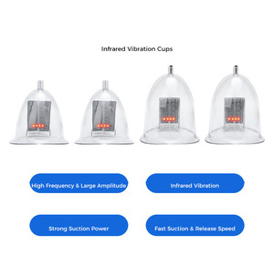 <b>Portable</b> <b>Vacuum</b> Pump Machine Adjustable Pressure Breast Massage Breast Lifting Enlargement Cupping Beauty Device - Product Image 4
