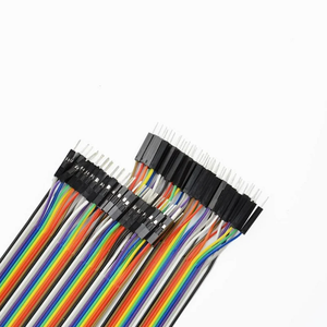 2.54 毫米杜邦 40 针彩虹带状跳线电缆母对母，适用于面包板 Arduino Raspberry Pi - Product Image 3