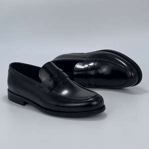 Zapatos de Cuero Genuino de Lujo, Sin Cordones, Impermeables, Antideslizantes, Clásicos, de Tobillo, para Invierno, Otoño, Casuales, de Oficina, para Interiores, Exteriores, Viajeros, Duraderos - Product Image 1