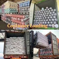 Tissu de drap de lit imprimé en polyester, emballage en rouleau, de l'usine de Changxing
