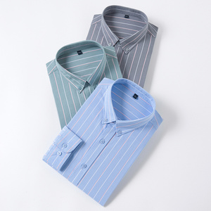 Camisa <span class=keywords><strong>de</strong></span> cuello vuelto <span class=keywords><strong>de</strong></span> algodón 100% transpirable antibolitas y color anticontracción personalizable para <span class=keywords><strong>la</strong></span> temporada <span class=keywords><strong>de</strong></span> primavera - Product Image 4
