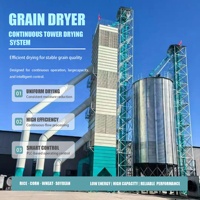 Nouvelle machine de séchage verticale ZhongXuan pour céréales (soja, riz, maïs, paddy et blé) – Séchoir automatique haute productivité avec moteur
