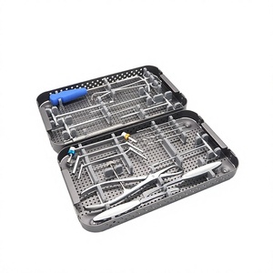 Caja de Instrumentos Ortopédicos Veterinarios BK Industries, Juego de Placas Óseas de Acero Inoxidable para Cirugía de Reducción de Fracturas en Perros/Gatos/Cerdos - Product Image 3