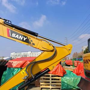Excavadora de ruedas Sany SY75W de 7.5 toneladas en buen estado, con la mejor calidad para la venta, máquina de construcción con emisiones EPA. - Product Image 5