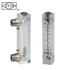 Acryl lage kosten laboratorium float panel montage draagbare luchtstroommeter flowmeter - Product Image 5