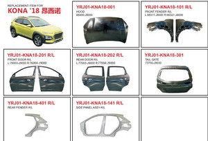 Panel de Puerta Delantera de Hierro y Ensamblaje de Puerta Trasera OEM 76003-J9000 76004-J9000, Venta Directa de Fábrica para <span class=keywords><strong>HYUNDAI</strong></span> <span class=keywords><strong>KONA</strong></span> 2018 2019 - Product Image 6