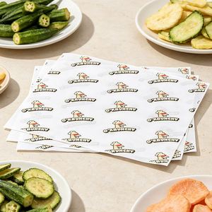 Wholesale Custom Grease Proof <b>Paper</b> <b>Biodegradable</b> Eco-Friendly Waterproof Food Wrapping <b>Paper</b> for Sandwiches Chips French Fries - Product Image 3