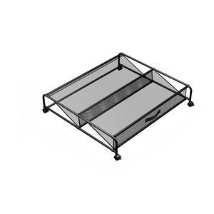 Household Under <strong>Bed</strong> Storage Box with Wheels Iron Storage <strong>Cart</strong> Shoes Storage Organizer <strong>Cart</strong> Under <strong>Bed</strong> Rack - Product Image 1