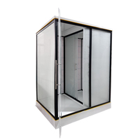 Salle de bain modulaire préfabriquée complète tout en un avec toilettes