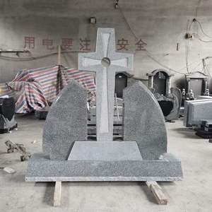 Настраиваемый современный европейский гранитный надгробный памятник и полированный надгробный камень для кладбищенского мемориала - Product Image 5