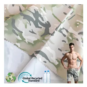 맞춤 인쇄 100% 폴리 에스터 마이크로 복숭아 피부 패브릭 Boardshort