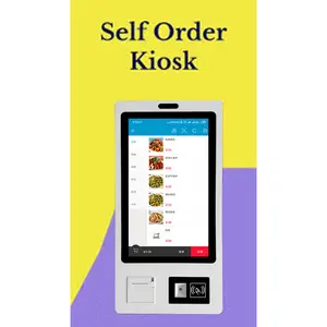 Crtly Self Service Betaling Bestelinformatie Controle Kiosk In Restaurant Station Luchthaven Klant Bestelsysteem