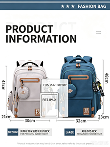 Large Capacity Student <b>Backpack</b> Waterproof <b>School</b> Bag Laptop Compartment Computer Interlayer Unisex Travel Daypack - Product Image 1