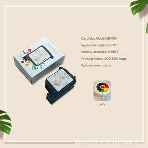 Commercial Hotel <b>Coffee</b> Shop Household Use Portable Programmable French Edibl Printer Brew System Spanish EU Plug Espresso - Product Image 4