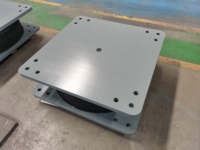 Isolateur Sismique en Caoutchouc Néoprène Élastomère Stratifié Haute Performance, Roulement d'Isolation Sismique Personnalisé OEM ODM pour Pont Routier