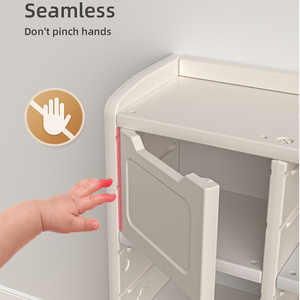 Children Toy Storage Rack Storage Cabinet Large Capacity Multi Layer <strong>Shelving</strong> Baby Toy Shelf Finishing Cabinet - Product Image 3