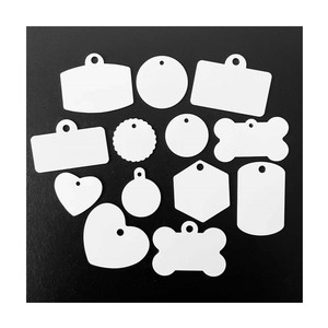 Placas de Identificación Redondas de Aluminio <span class=keywords><strong>para</strong></span> <span class=keywords><strong>Perros</strong></span>, con Diseño de Concha, <span class=keywords><strong>para</strong></span> Sublimación, en Blanco, <span class=keywords><strong>para</strong></span> Mascotas, Venta Caliente 2024 - Product Image 3