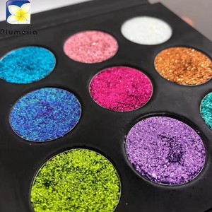 Multichrome sáng tự làm Eyeshadow Palette với khoáng sắc tố satin kết thúc kim loại ánh sáng lung linh & Dark colors-tàn ác-miễn phí - Product Image 4
