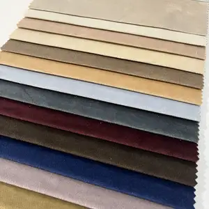 2025 nóng bán đồng bằng ngoại quan dệt kim siêu mềm nhung trang trí nội thất bọc sofa vải - Product Image 1