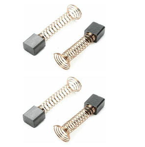 90930-04 Balais de moteur en carbone, jeu de balais de rechange pour outils rotatifs <span class=keywords><strong>Dremel</strong></span> 100 200 275 <span class=keywords><strong>300</strong></span> 395 595 - Product Image 1