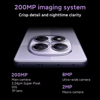 En stock Version UE Smartphone Redmi Note 14 Pro 5G 12+512 NFC 6,67" FHD Appareil photo IA 108MP CDMA Charge rapide 45W Batterie 5110mAh