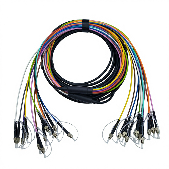 COMTON 12F ST ST Single Mode G.657A2 9um Armored Black Fiber Optic Cable LSZH/PVC Jacket ROHS Certified. FTTH/FTTB/FTTX Use