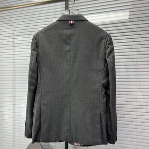 Ensemble classique pour <span class=keywords><strong>homme</strong></span>, veste et pantalon tissés à quatre barrettes - collection élégante, décontractée et professionnelle - Product Image 3