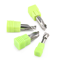 HOZLY Mini fraise à rainurer en carbure pour néons publicitaires, 2 dents, 55HRC, pour acrylique et LED, ODM OEM personnalisé, 10 pièces