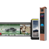 Barrière publicitaire intelligente avec identification de véhicule, équipement de péage pour parking public, reconnaissance de plaque d'immatriculation