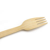 Ensemble de couverts en bambou biodégradable personnalisé, vente chaude, prix compétitif, faible quantité minimale de commande, matériau en bambou organique