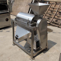 Machine à pulper les fruits et légumes en acier inoxydable, machine à pulper les tomates