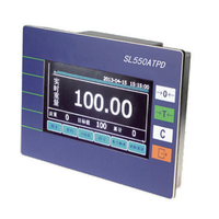 Indicador de Sensor de Pesaje con Celda de Carga SL550ATPD, Pantalla Táctil TFT de 7 Pulgadas, Interfaz RS232/485, Carcasa de Acero Inoxidable 304