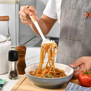 Mini utensilios de cocina de silicona blanca leche, juego de herramientas de cocina de tamaño pequeño antiadherente con barril de almacenamiento, cuchara de pala, batidor de huevos - Product Image 3