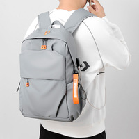 Sac à dos de voyage pour homme, imperméable, doublure polyester, 20-35L, fermeture éclair, compartiment pour ordinateur portable, idéal pour étudiants, haute qualité
