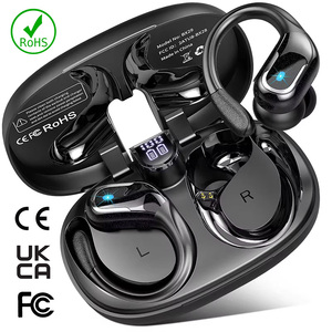 Auriculares Bluetooth Deportivos BX29 TWS con Gancho <span class=keywords><strong>para</strong></span> la Oreja, Estilo Similar al Éxito de Ventas, con Certificación CE, FCC, RoHS, UKCA, Resistentes al Agua, Inalámbricos, Intrauditivos - Product Image 1