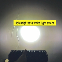 Barres lumineuses LED universelles 60W, 6 barres lumineuses LED, combiné ambre ou blanc, 6 lumières LED tout-terrain pour accessoires 4x4 tout-terrain