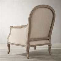 Meubles de salon rétro de style américain chaise unique négociation hôtels chez l'habitant villas meubles personnalisables
