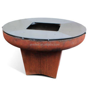 Corten-parrilla de acero para chimenea, brasero para barbacoa - Product Image 2