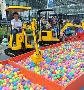 Mini-pelle électrique pour enfants Ride-On Car Amusement Puzzle Machine avec Sand Diggers Jeux à pièces pour enfants - Product Image 6