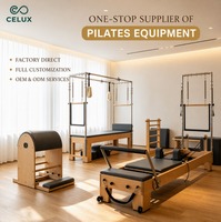 Solution complète de conception et de mise en place de studios privés et professionnels pour Pilates : Reformer, Cadillac, Barrel, Wunda Chair