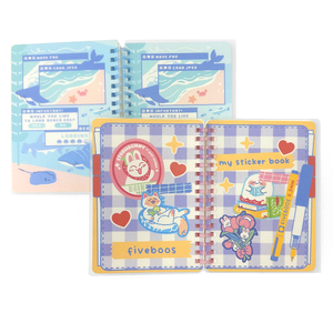 Art Japanese Release Paper Usborne Sticker Book Album Printing Kids Coloring Book with Stickers - Product Image 5