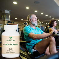 Prix de gros OEM, capsules de L-ergothionéine de haute pureté, capsules personnalisées de L-ergothionéine NAC CoQ10